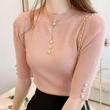 ニット トップス 半袖 | Carpe diem | 詳細画像7