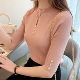 ニット トップス 半袖 | Carpe diem | 詳細画像8