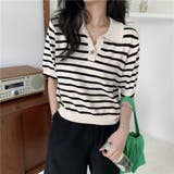 ポロシャツ半袖 Vネック半袖 tシャツ | Carpe diem | 詳細画像2 