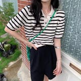 ポロシャツ半袖 Vネック半袖 tシャツ | Carpe diem | 詳細画像3 