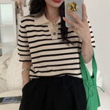 ポロシャツ半袖 Vネック半袖 tシャツ | Carpe diem | 詳細画像7 