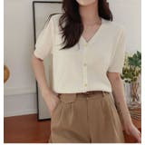 トップス カーディガン ニット | Carpe diem | 詳細画像2