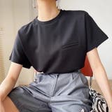 無地Tシャツポケット フェイクポケット付きTシャツ バックライン | Carpe diem | 詳細画像8