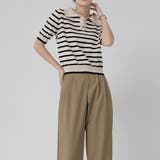 ポロシャツ半袖 トップス ボーダートップス | Carpe diem | 詳細画像3 