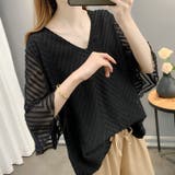 レディース Vネック ブラウス | Carpe diem | 詳細画像8