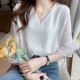 レディース Vネック ブラウス | Carpe diem | 詳細画像7