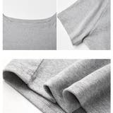 オフショルダー風半袖 ドロップショルダーTシャツ トップス | Carpe diem | 詳細画像19