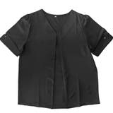 シャツブラウス半袖 Vネック ブラウス | Carpe diem | 詳細画像12