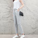 綿麻パンツ ロングパンツ ストレートパンツ | Carpe diem | 詳細画像8 