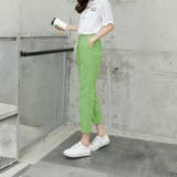 綿麻パンツ ロングパンツ ストレートパンツ | Carpe diem | 詳細画像10 