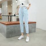 綿麻パンツ ロングパンツ ストレートパンツ | Carpe diem | 詳細画像14 