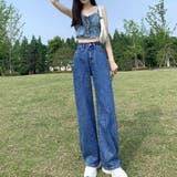 ワイドデニム パンツ オールシーズン | Carpe diem | 詳細画像14 