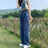 ワイドデニム パンツ オールシーズン | Carpe diem | 詳細画像16 