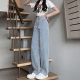 ワイドデニム パンツ オールシーズン | Carpe diem | 詳細画像8 