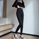 スキニーパンツ ストレッチ ハイウエスト | Carpe diem | 詳細画像2 