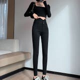 スキニーパンツ ストレッチ ハイウエスト | Carpe diem | 詳細画像3 