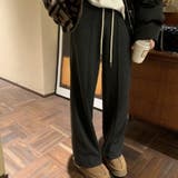 ワイドパンツ 裏起毛 秋冬パンツ | Carpe diem | 詳細画像8