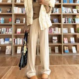 ワイドパンツ 裏起毛 秋冬パンツ | Carpe diem | 詳細画像1