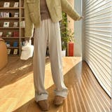 ワイドパンツ 裏起毛 秋冬パンツ | Carpe diem | 詳細画像3