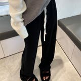 裏起毛 ワイドパンツ リブワイドパンツ | Carpe diem | 詳細画像16