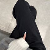 裏起毛 ワイドパンツ リブワイドパンツ | Carpe diem | 詳細画像17