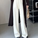 裏起毛 ワイドパンツ リブワイドパンツ | Carpe diem | 詳細画像6