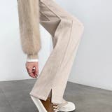 ワイドパンツ 秋冬 スリット | Carpe diem | 詳細画像2 