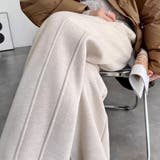 ワイドパンツ 秋冬 スリット | Carpe diem | 詳細画像5 