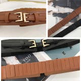 バックルベルト レディース ゴム | Carpe diem | 詳細画像10 