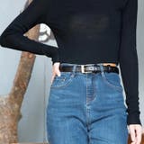 大人の抜け感 細ベルト レザー調 | Carpe diem | 詳細画像2 