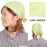 CHARM コットン バンダナキャップ | ゆるい帽子CasualBoxレディース | 詳細画像12 