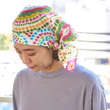 nicora コットン ターバンキャップ | ゆるい帽子CasualBoxレディース | 詳細画像5 