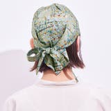 コットン バンダナキャップ (21 | ゆるい帽子CasualBoxレディース | 詳細画像6 