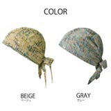 コットン バンダナキャップ (21 | ゆるい帽子CasualBoxレディース | 詳細画像10 