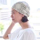ペイズリー コットン ワッチ | ゆるい帽子CasualBoxレディース | 詳細画像9