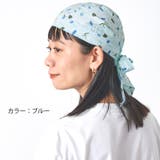 コットン バンダナキャップ (21 | ゆるい帽子CasualBoxレディース | 詳細画像6 
