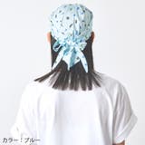 コットン バンダナキャップ (21 | ゆるい帽子CasualBoxレディース | 詳細画像10 