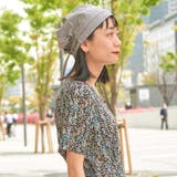 シャーリング コットン ターバンキャップ | ゆるい帽子CasualBoxレディース | 詳細画像7 