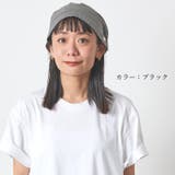 シャーリング コットン ターバンキャップ | ゆるい帽子CasualBoxレディース | 詳細画像4 