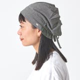 シャーリング コットン ターバンキャップ | ゆるい帽子CasualBoxレディース | 詳細画像5 