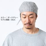 コットン リネン バンダナキャップ | ゆるい帽子CasualBoxレディース | 詳細画像6 