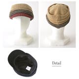 クシュクシュデザイン ニット ワークキャップ | ゆるい帽子CasualBoxレディース | 詳細画像7 
