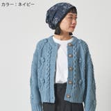 日本製 フラワープリント オーガニックコットン | ゆるい帽子CasualBoxレディース | 詳細画像12 