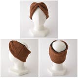 日本製 シャギーデザイン オーガニックコットン | ゆるい帽子CasualBoxレディース | 詳細画像11 