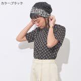 CHARM フラワー ドット | ゆるい帽子CasualBoxレディース | 詳細画像6
