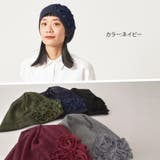 CHARM ATOMI フラワーコサージュ | ゆるい帽子CasualBoxレディース | 詳細画像5