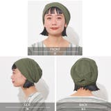 ワッフル コットン スイッチング | ゆるい帽子CasualBoxレディース | 詳細画像9 