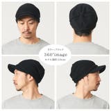 オーガニックコットン タック キャスケット | ゆるい帽子CasualBoxレディース | 詳細画像17 