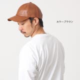 フェイクレザー BBキャップ メンズ | ゆるい帽子CasualBoxレディース | 詳細画像4