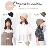 CHARM ギャザー オーガニックコットン | ゆるい帽子CasualBoxレディース | 詳細画像11
